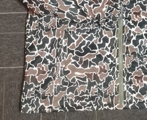 Stay Stylish and Dry: The Camouflage Long Sleeve Zipper Rain Jacket for Women